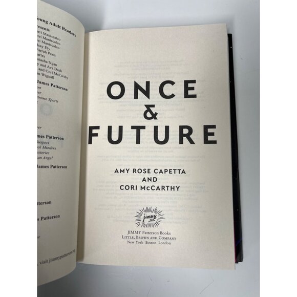 Once & Future Amy Rose Capetta Cori McCarthy YA Sci-Fi Fantasy Book - Picture 4 of 5